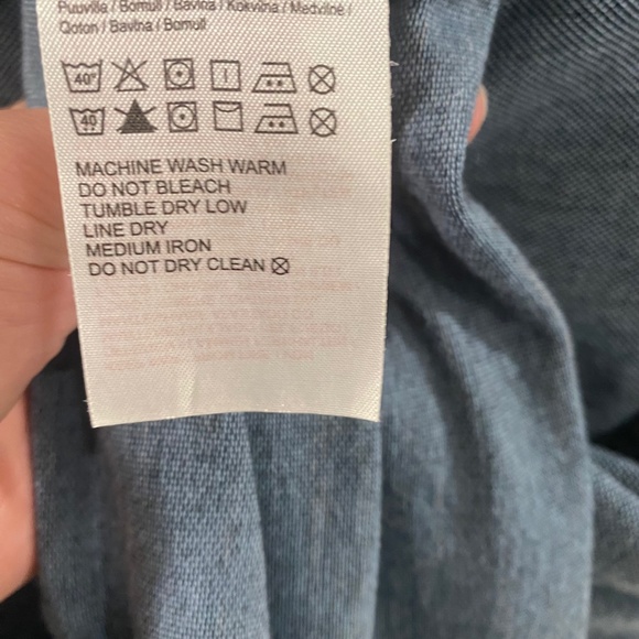 ONLY & SONS Collarless Slim Fit Button-Down Short Sleeve Shirt - Picture 12 of 12